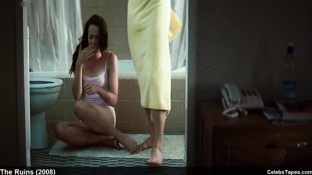 Jena Malone & Laura Ramsey all nude & underwear movie scenes