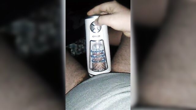 Small penis in Auto Pocket Pussy