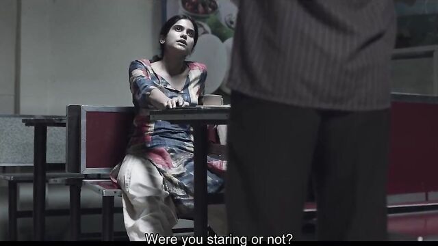 Girl Teasing Waiter – Web Series Scene with Subtitles