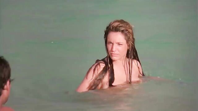 Kelly Brook Nude Boobs And Bush In Survival Island