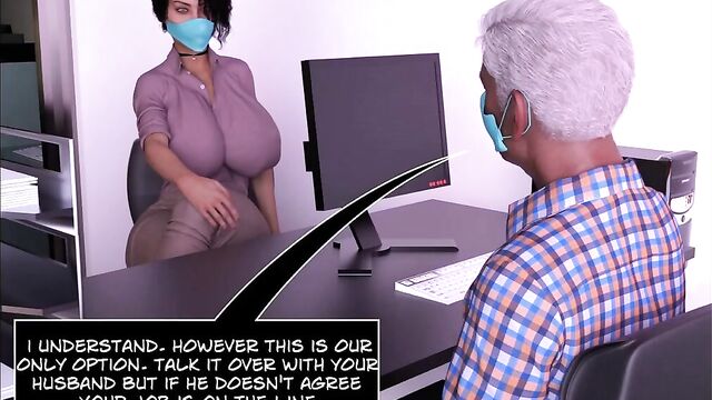 Sexy Wife Cheats With BBC Due To COVID (3D Comic)