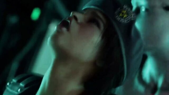 futa Tyrant fucks pregnant Jill Valentine – resident evil 3d