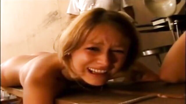 Spank to tears 3 Young russian blonde