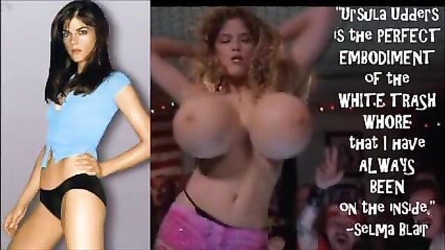 Selma Blair big fake tits