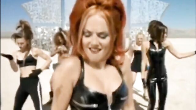 Ginger Spice Geri Halliwell boobs fap compilation