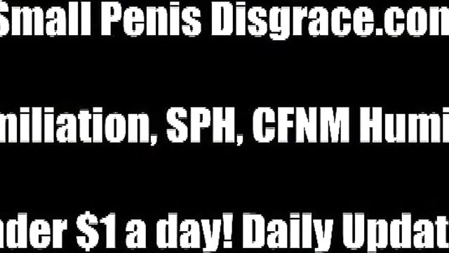 I've never seen a penis that small before SPH
