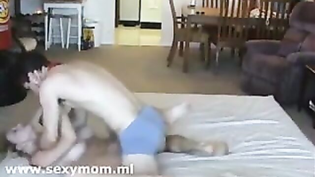 Wrestling With Step Mom