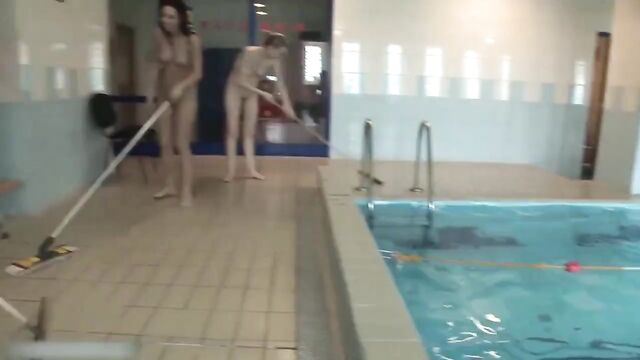 Naked Swimming Pool