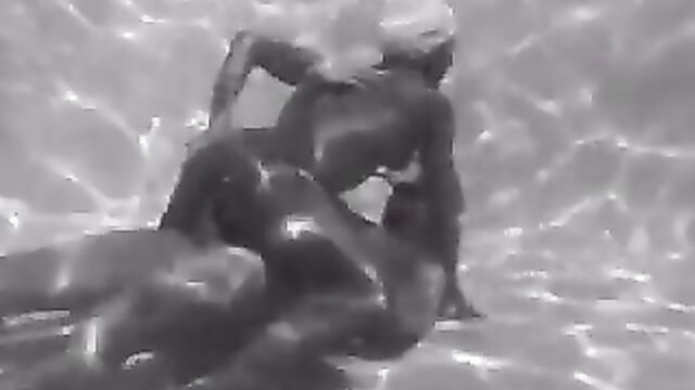 Black & White Underwater Sex