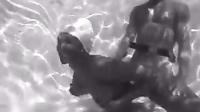 Black & White Underwater Sex