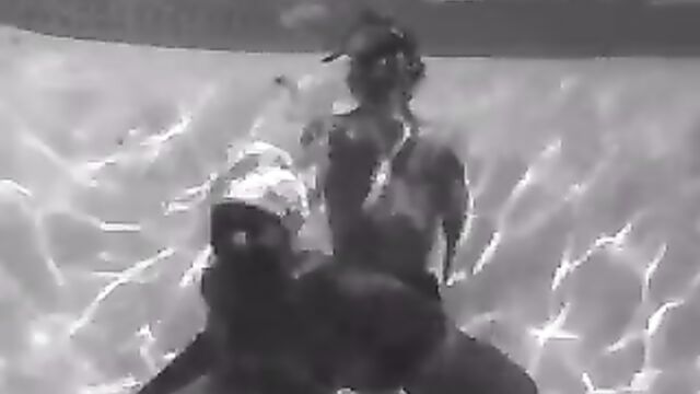 Black & White Underwater Sex