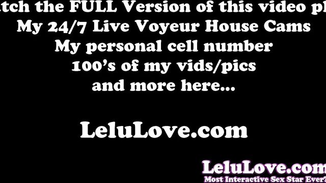 Lelu Love-Selfie Closeups Shower Masturbation