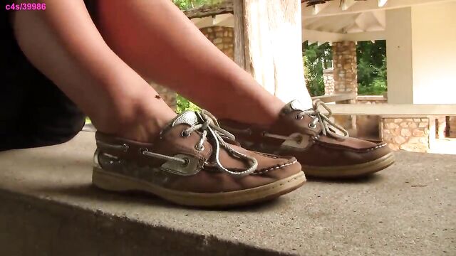 Diane's Sperry Topsider boat shoes