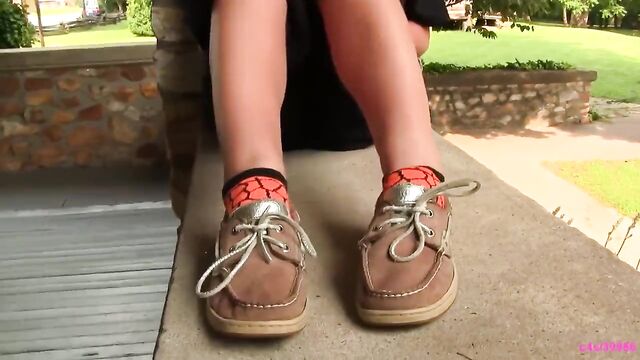 Diane's Sperry Topsider boat shoes