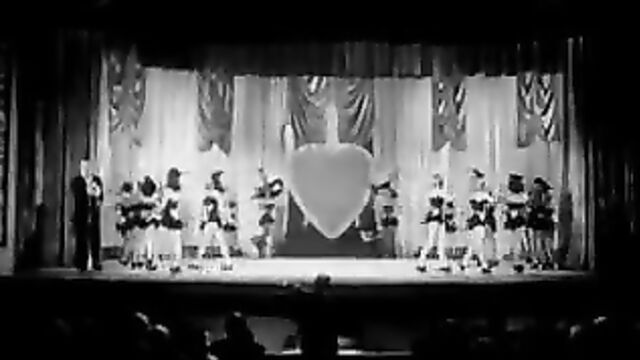 Burlesque Girls Dance on Stage (1940s Vintage)