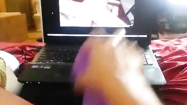 She loves watching porn