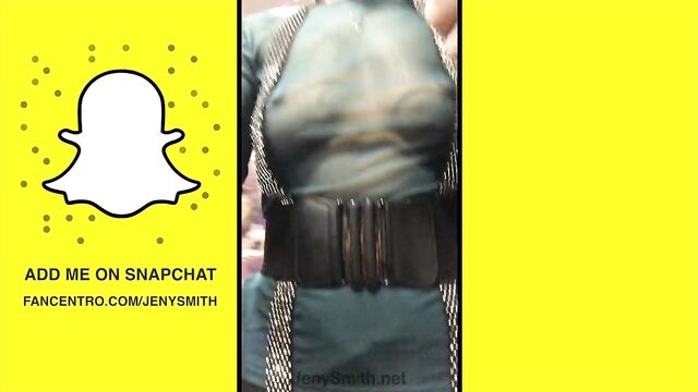 Jeny Smith Snapchat compilation - Public flashing and nude