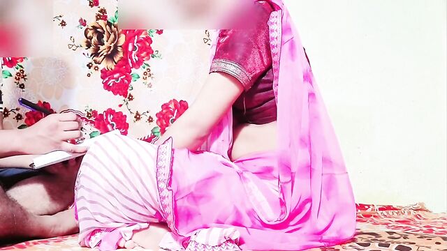 Desi bhabhi sex relation with handsome stepbrother!! Fuck me hardly!