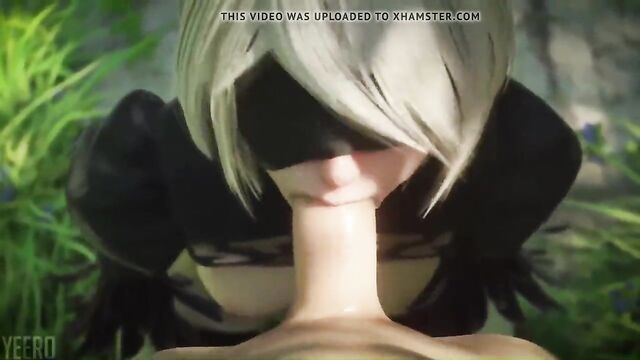 NIER AUTOMATA - 2B BLOWJOB