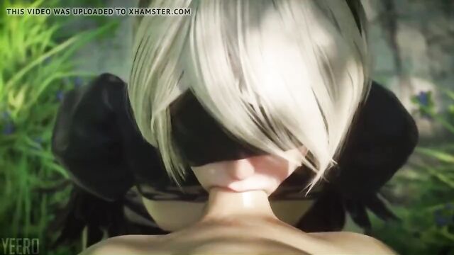 NIER AUTOMATA - 2B BLOWJOB