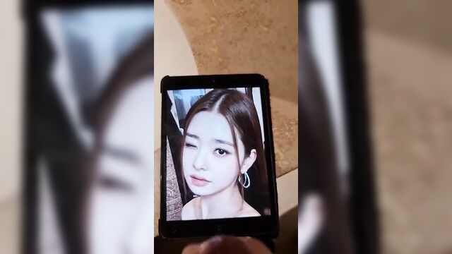 Korean youtuber freezia cumtribute