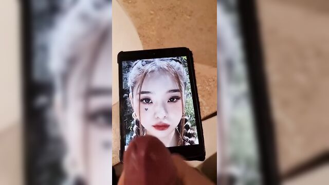 Korean youtuber freezia cumtribute