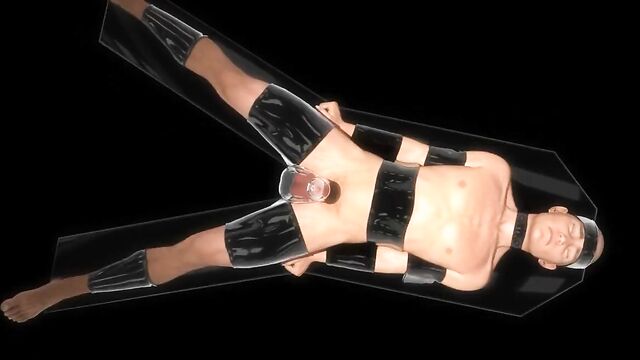 SFM 3D Busty bondage makes slave cum multiple times