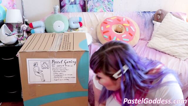 Human Gaming Chair Unboxing and Review - Pastel Goddess