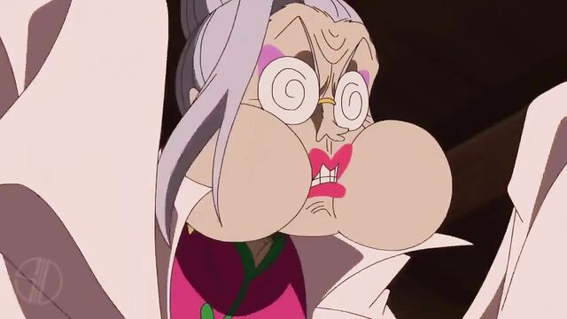 ONE PIECE edited ecchi moment from anime naked Boa Hancock