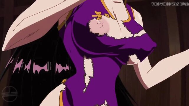 ONE PIECE edited ecchi moment from anime naked Boa Hancock