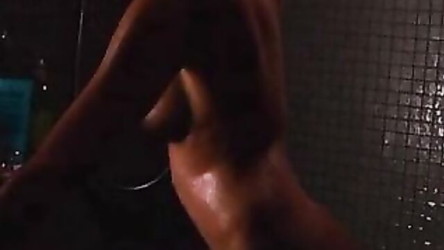 Jessica Alba Machete Shower Close Up