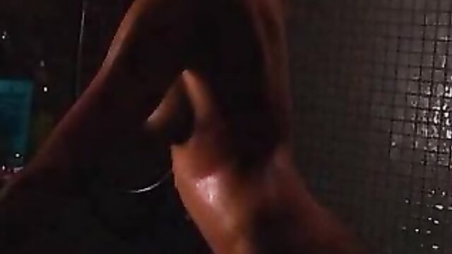 Jessica Alba Machete Shower Close Up