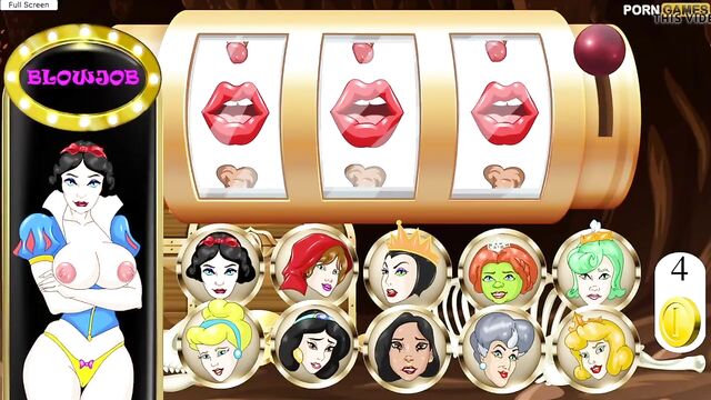 Aladdin Sex Slot Machine, Disney Parody