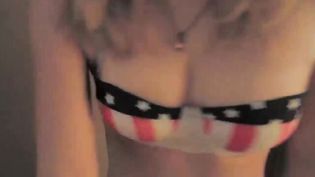 Louisa Krause Stripping & Nude Tits On ScandalPlanetCom