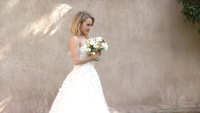 Hayden Panettiere - Brides Magazine photoshoot