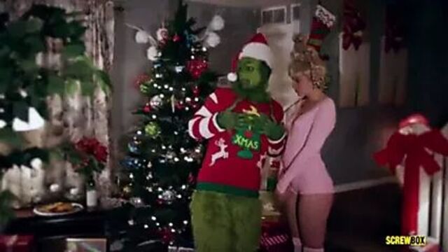 Chloe Couture & Cherie DeVillle - The Grinch Parody Porn