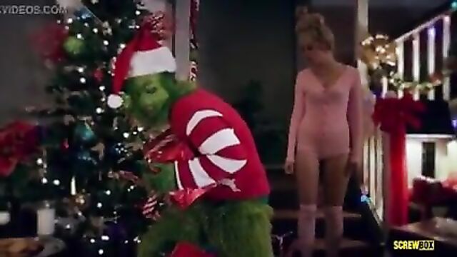 Chloe Couture & Cherie DeVillle - The Grinch Parody Porn