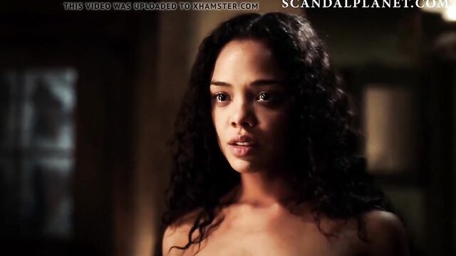 Tessa Thompson Naked Scene from Copper On ScandalPlanet.Com