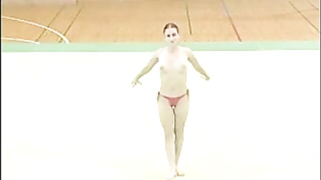 Romanian Gymnast Claudia Presecan - Nude Exercise