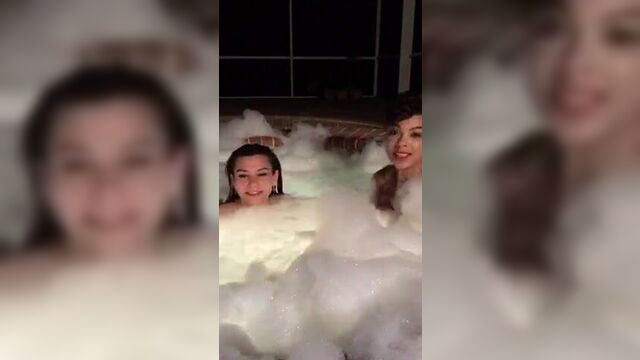 Girls in Bubble Bath