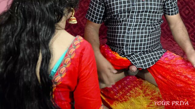 indian old man convinced his daughter-in-law to have sex