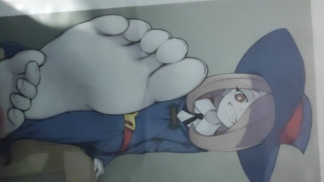 Sucy Manbavaran (little witch academia) Feet Cum Tribute