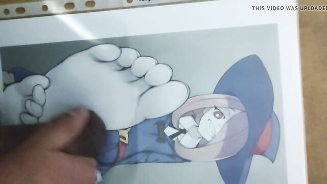 Sucy Manbavaran (little witch academia) Feet Cum Tribute