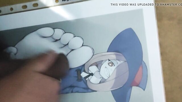 Sucy Manbavaran (little witch academia) Feet Cum Tribute