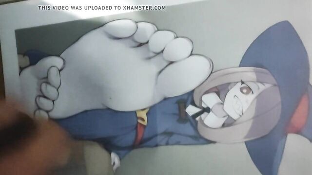 Sucy Manbavaran (little witch academia) Feet Cum Tribute