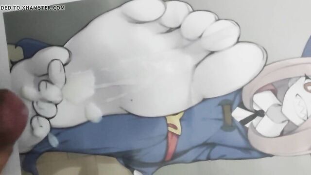 Sucy Manbavaran (little witch academia) Feet Cum Tribute