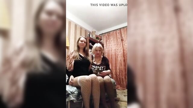 Russian Mom With Not Daughter