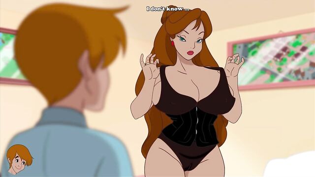 Milftoon Drama - Mother in Law comes over to get fucked