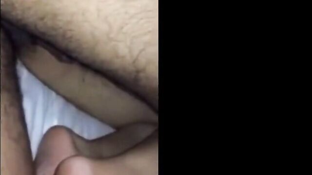 Fucking a Super Hairy Indian Pussy in the night