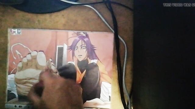 Yoruichi (Bleach) Feet Cum Tribute